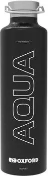 Oxford Aqua Isolierflasche 1,0L, schwarz (OX836)