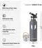LuxusKollektion Thermoflasche Edelstahl 620ml, auslaufsicher, grau