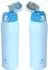 Super Sparrow Thermoflasche Edelstahl 950ml hellblau, BPA-frei, 2 Deckel