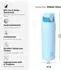 Super Sparrow Thermoflasche Edelstahl 950ml hellblau, BPA-frei, 2 Deckel