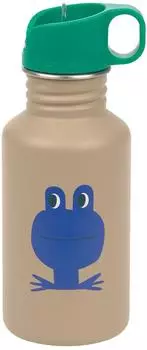 Lässig Happy Trails Frog Edelstahl-Trinkflasche 500ml (12100281019)