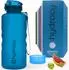 LuxusKollektion Trinkflasche mit Fruchteinsatz 2L, BPA-frei, mitternachtsblau