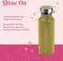 Paris Hilton Diamant-Trinkflasche Edelstahl mit Strasssteinen 500ml (58572)