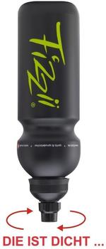 Trinkflaschenexpress Fizzii schwarz/grün 0,6 l