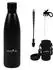 Stoneline Thermo-Trinkflasche 500ml, Edelstahl, schwarz matt