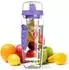 La Vague Vitality Trinkflasche mit Früchtesieb, lila, 900ml