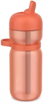 Mepal Flip Sport Trinkflasche peach orange 600ml
