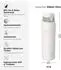Super Sparrow Edelstahl-Thermosflasche 950ml, beige, BPA-frei, 2 Deckel