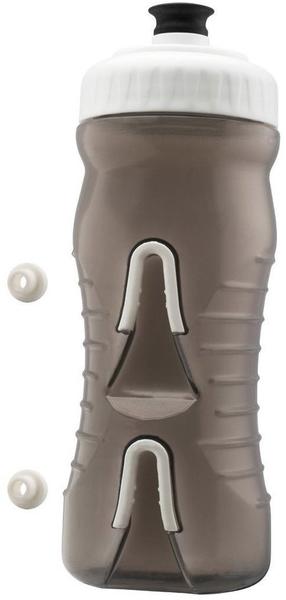 Fabric Waterbottle Cageless (600ml) black-white