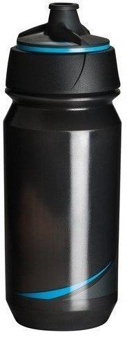 Tacx Trinkflasche Shanti Twist 500 ml mit Membranverschluß, Smoke/Blau, T5882.03
