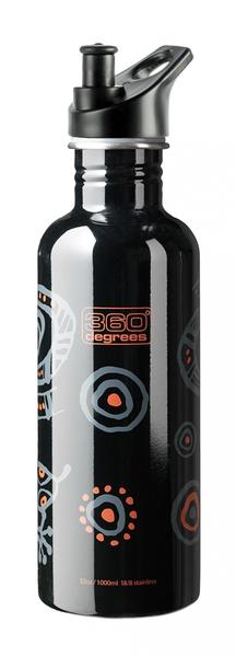 360° Degrees Stainless Bottle 1.0L Gecko