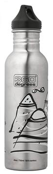 360° Degrees Stainless Bottle 0.75L Mountain