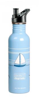 360° Degrees Stainless Bottle 0.75L Blue
