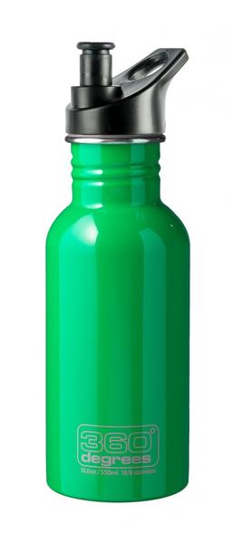 360° Degrees Stainless Bottle 0.55L Green