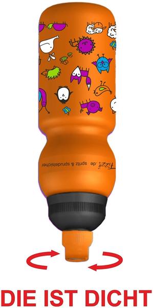myToys Trinkflasche Tierwelt orange