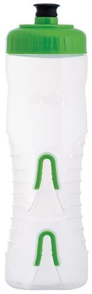Fabric Waterbottle Cageless (750ml) green/clear
