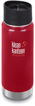 Klean Kanteen Wide Vacuum Insulated (473 ml) Café Cap 2.0 Mineral Red
