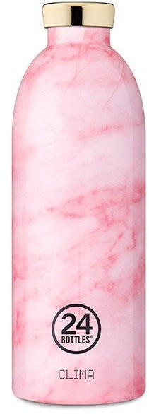 24Bottles Clima Bottle 0.85L Pink Marble