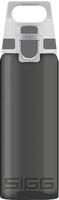 SIGG Trinkflasche Total Color One Anthracite, 0,6 Liter, Kunststoff, grau