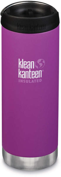 Klean Kanteen TKWide Vacuum Insulated (473ml) Café Cap Berry Bright