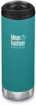 Klean Kanteen TKWide Vacuum Insulated (473ml) Café Cap Emerald Bay