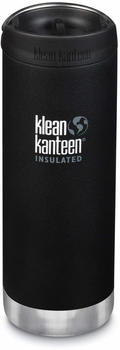 Klean Kanteen TKWide Vacuum Insulated (473ml) Café Cap Shale Black