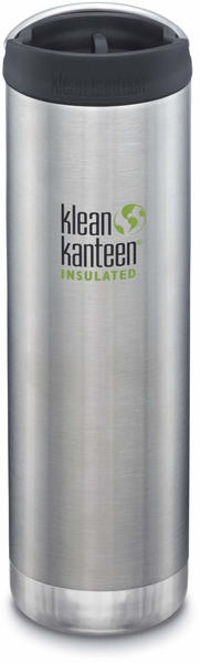 Klean Kanteen TKWide Vacuum Insulated (592ml) Café Cap Brushed Stainless