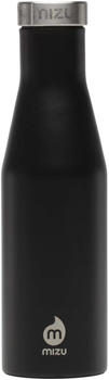 Mizu S4 Insulated Bottle with Stainless Steel Cap (400ml) enduro black