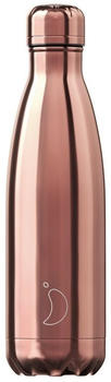 Chilly's Water Bottle (0.5L) Chrome Roségold