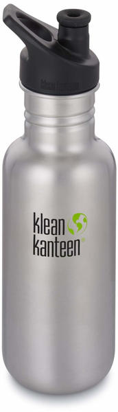 Klean Kanteen Classic (532 ml) Sport Cap 3.0 Brushed Stainless