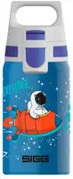 SIGG Trinkflasche Shield ONE Kids Space, 0,5 Liter, Edelstahl, blau