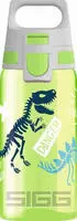 SIGG Trinkflasche Viva One Jurassica, 0,5 Liter, Kunststoff, gr&uuml;n
