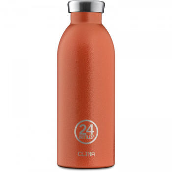 24Bottles Clima Bottle 0.5L Sunset Orange