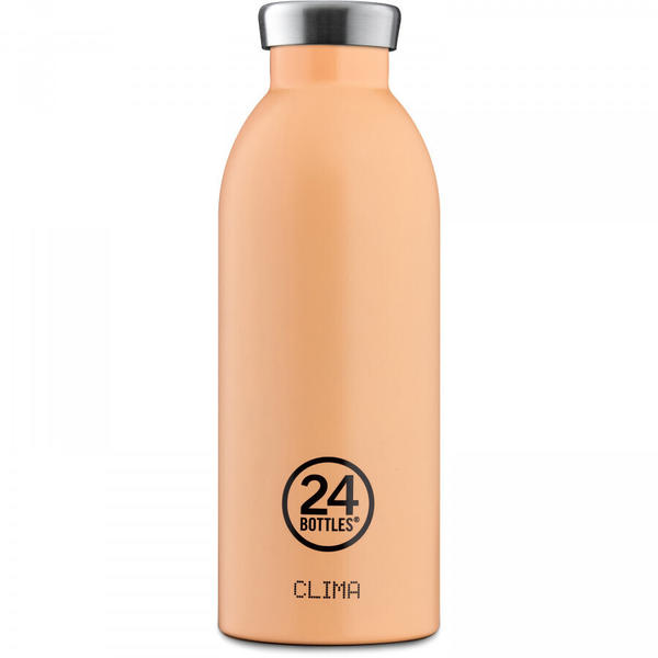 24Bottles Clima Bottle 0.5L peach orange