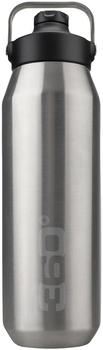 360° Degrees Widemouth Insulated Sip Bottle (1L) Silver