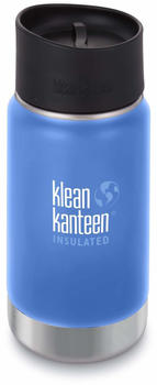 Klean Kanteen Wide Vacuum Insulated (355ml) Café Cap 2.0 Pacific Sky