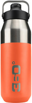 360° Degrees Widemouth Insulated Sip Bottle (750ml) Orange