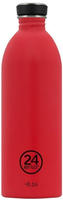 24Bottles 000663, 24Bottles Urban hot red - stone - Gr&ouml;&szlig;e 1 Liter