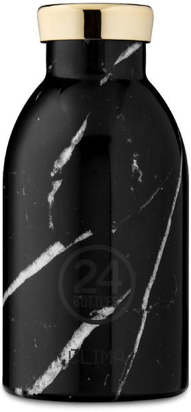 24Bottles Clima Bottle 0.33L Black Marble