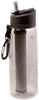 LifeStraw Trinkflasche Go grey, 0,65 Liter, Kunststoff, grau, mit Wasserfilter