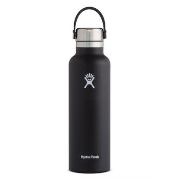 Hydro Flask Standard Mouth Stainless Steel Cap (621ml) Black