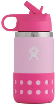 Hydro Flask Kids Wide Mouth Straw Lid & Boot (355ml) plumeria