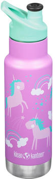 Klean Kanteen Classic Kid Vacuum Insulated (355 ml) Sport Cap Unicorns