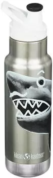 Klean Kanteen Classic Kid Vacuum Insulated (355 ml) Sport Cap Mr. Shark