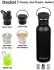 Klean Kanteen Classic (800 ml) Loop Cap Black