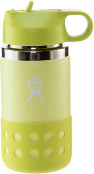 Hydro Flask Kids Wide Mouth Straw Lid & Boot (355ml) honeydew