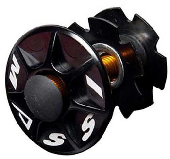 Massi Plug Cm621 Piv Alloy 1 1/8 Inches Black