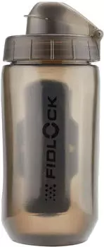 Fidlock Twist Single Bottle 450ml with Connector transparent black