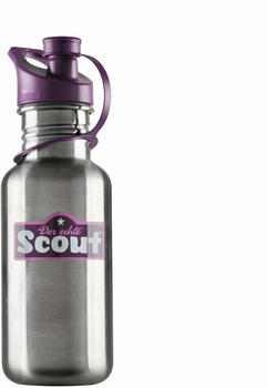 Scout Edelstahl-Trinkflasche 500ml violett
