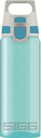 SIGG Trinkflasche Total Color One Aqua, 0,6 Liter, Kunststoff, hellblau